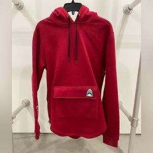 Men’s Red Shark Hoodie M
